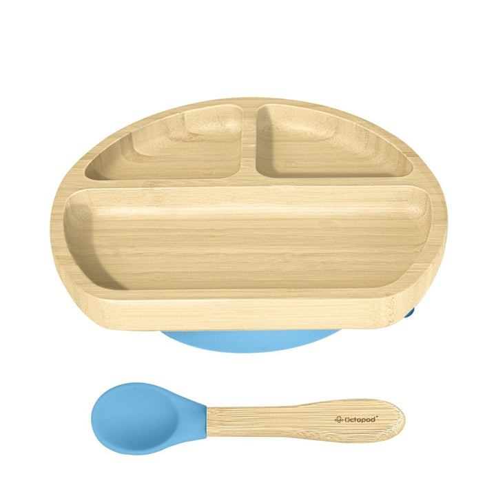 Octopod® Bamboo Baby Suction Plate (Triangle)