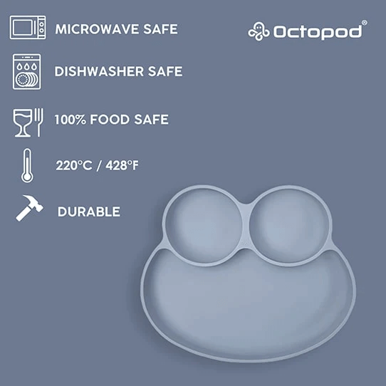 Octopod® Frog Silicone Suction Dishes