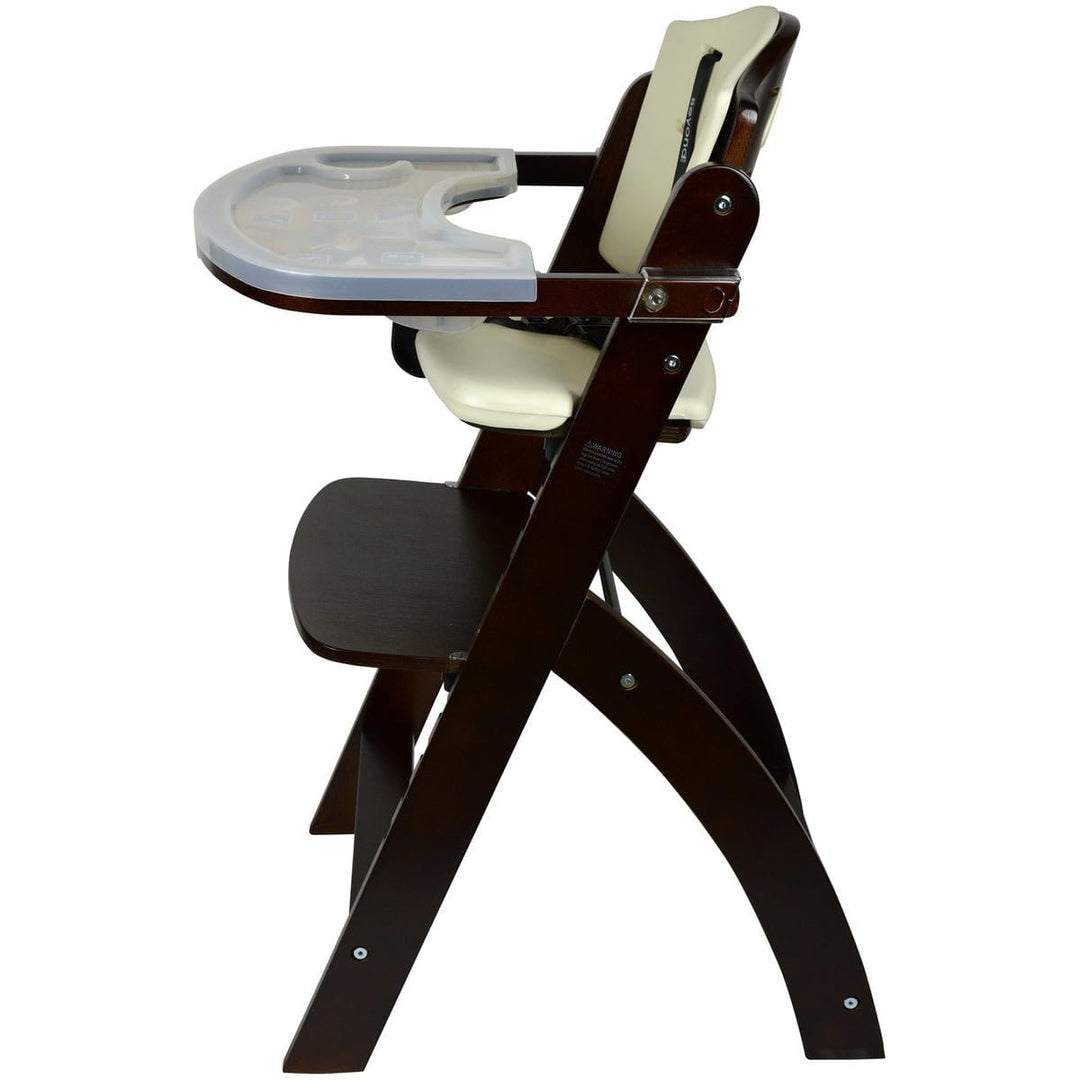 beyond junior y high chair cream side