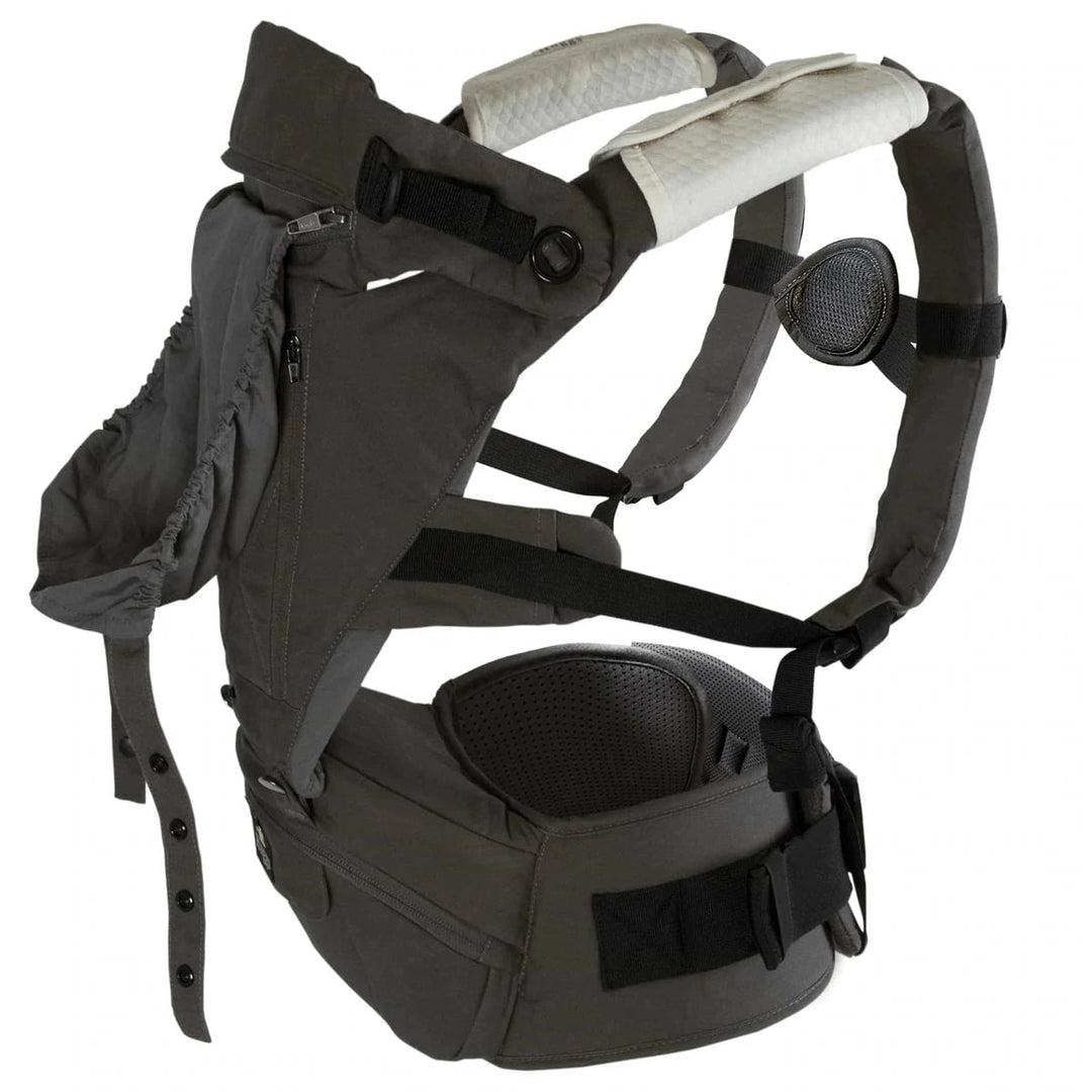 huggs-baby-carrier-in-gray-side-view